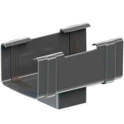 KROP Lej spustowy do rynny kwadratowej 135/80 mm